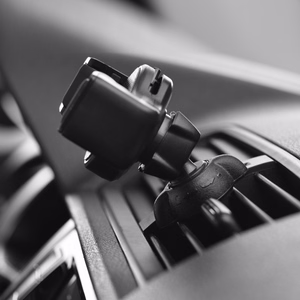 Forcell F-Grip Carbon H-CF509 automobilinis telefono laikiklis į ventiliacijos groteles, juodas