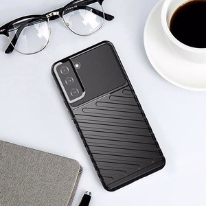 Thunder dėklas lankstus šarvuotas Samsung Galaxy S22 + (S22 Plus) mėlynas