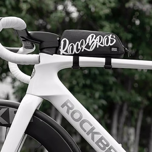 Rockbros G009 Flash Journey 0,8 l krepšys ant viršutinio dviračio rėmo vamzdžio – juodas