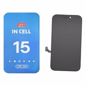 Ekranas Apple iPhone 15 su lietimui jautriu stikliuku ZY Incell LTPS Premium (Removable IC)