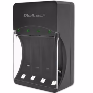Qoltec 50653 – NiMH R03/AAA ir R6/AA akumuliatorių įkroviklis