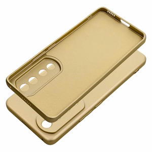 METALLIC dėklas telefonui HONOR 90 Pro 5G auksinis