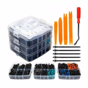 Automotive trim clip set, 635 pcs., E6089