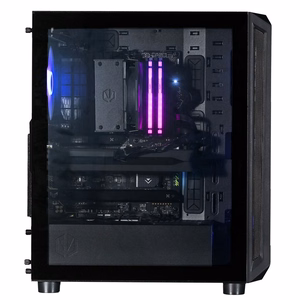 Actina 5901443414742 PC AMD Ryzen™ 5 7600X3D 32 GB DDR5-SDRAM 2 TB SSD AMD Radeon RX 9070 Midi Tower juodas