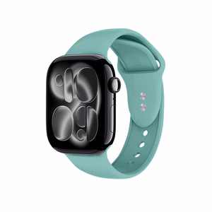 Crong Liquid strap for Apple Watch 38 / 40 / 41 / 42 mm, turquoise