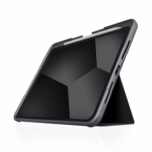 Прочный чехол-книжка STM Dux Plus для iPad Pro 11" M5 (2025) / M4 (2024), чёрный