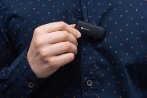 Wireless earphone Forcell F-Audio Drive EarBud black