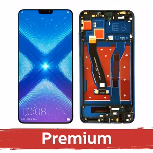 LCD ekranas suderinamas su Huawei Honor X8 (4G) su remu / mėlynas / OEM