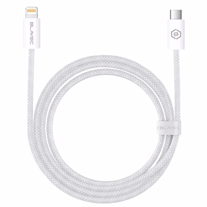 Blavec Кабель Candy плетёный - Type C to Lightning - PD 20W 2,4A 3 метра Apple CarPlay (CCA-CL24W30) белый