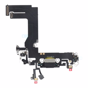 Шлейф зарядки USB для IPHONE 13 Mini чёрный (pulled)
