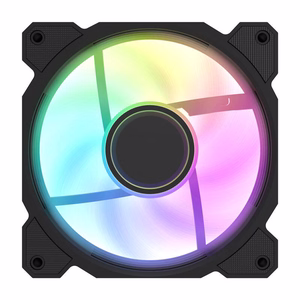 Darkflash DR08 3-in-1 aušinimo ventiliatorius (juodas)