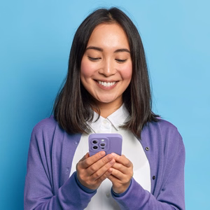 ROAR Чехол LUNA для Samsung A53 5G фиолетовый