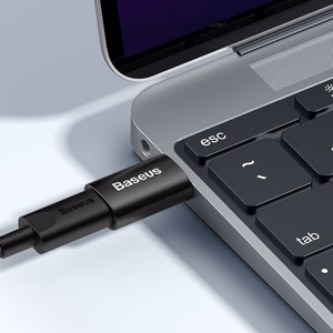 Адаптер Baseus Ingenuity Series USB-A3.1 на Type-C OTG чёрный ZJJQ000101