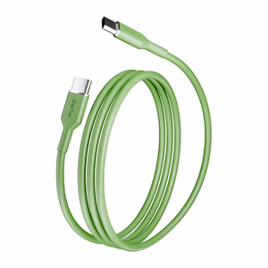Кабель Puro ICON USB-C — USB-C 1.5м зелёный