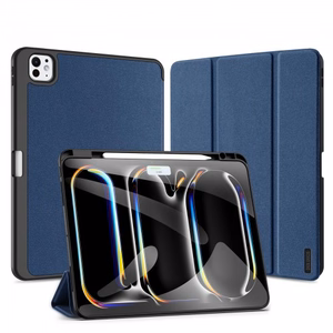 Telefono Dėklas Dux Ducis Domo Samsung P610 / P615 / P613 / P619 / P620 / P625 (2020/2022/2024) Tab S6 Lite mėlynas
