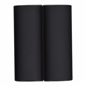 Powerbank Veger W0587 2,4A 2 pcs 2 x 5000 mAh with hand warmer black and silver