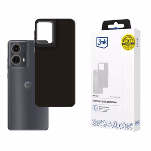 3mk Matt Case, skirtas Motorola Moto G85 - juodas