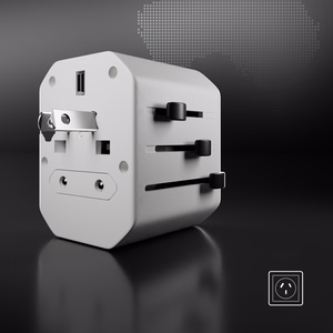 Универсальный дорожный адаптер SBS TEADAPTUSBTCUNI USB-C USB-A - белый