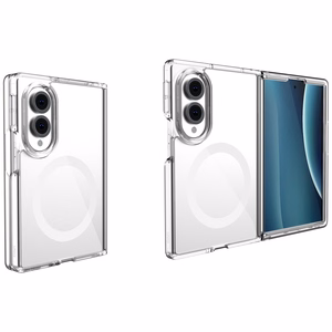 Uniq LifePro Xtreme MagClick įkrovimą palaikantis dėklas, skirtas Samsung Galaxy Z Fold 8 – spalva: skaidri