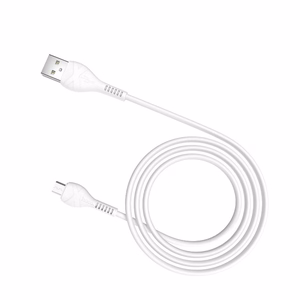 USB kabelis Hoco X37 Cool Power microUSB 1.0m baltas