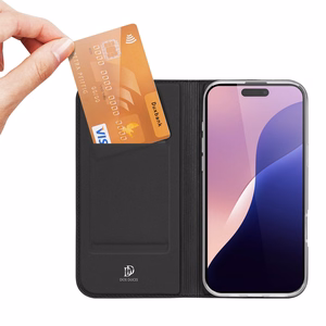 Dėklas Dux Ducis Skin Pro Apple iPhone 16 Pro juodas