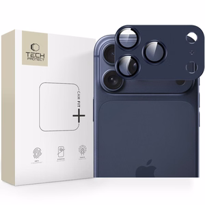 Tech-Protect Camfull Fit+ защитное стекло объектива для iPhone 17 Pro - тёмно-синий