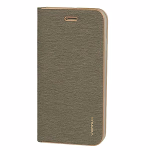 Vennus Book Case with frame for Samsung Galaxy J7 2017 GREY