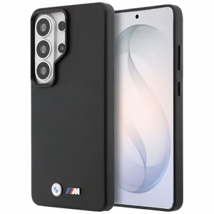 Чехол BMW M Metal Logo MagSafe для Samsung Galaxy S26 Ultra, чёрный