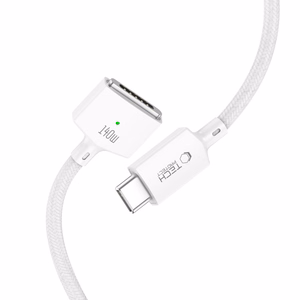 Tech-Protect MMC01 Ultraboost USB-C / USB-C MagSafe 3 140W 200cm Cable for MacBook - White
