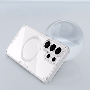 Nillkin Nature TPU Pro чехол совместимый с MagSafe для Samsung Galaxy S26 Ultra белый