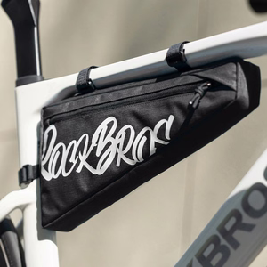 Rockbros G008 Flash Journey XL trikampis 1,9 l dviračio rėmo krepšys – juodas
