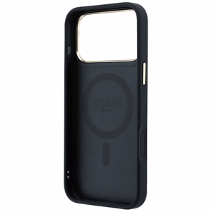 Guess Ring Stand 360 4G Classic Logo MagSafe Case for iPhone 17 Pro / 18 Pro - Black