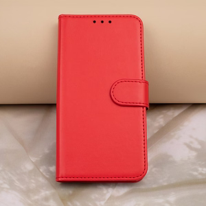 Smart Classic dėklas telefonui Samsung Galaxy A06 4G raudonas