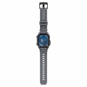 Spigen Rugged Armor dėklas Apple Watch 10 46mm laikrodžiui - pilkas