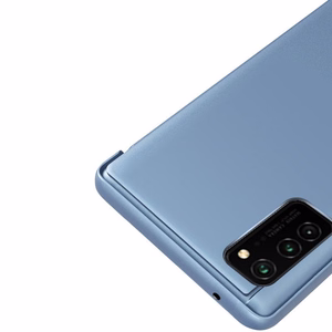 Clear View atverčiamas dėklas telefonui Samsung Galaxy A03s (166.5) juoda