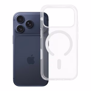 Чехол Clear Mag Cover Elite STR для iPhone 17 Pro / 18 Pro, совместимый с MagSafe из не желтеющего материала, с кнопкой Camera Control — прозрачный