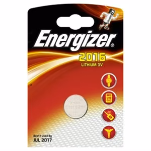 Energizer CR2016 ličio baterija, 1 vnt.