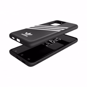 Adidas OR formuotas PU dėklas Samsung Galaxy S20 Ultra - juodas ir baltas