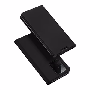 Dux Ducis Skin Pro dėklas telefonui su atvartu Realme Narzo 50A, juodas