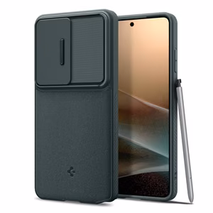 Spigen Optik Armor Чехол для Samsung Galaxy S26 Ultra - зелёный