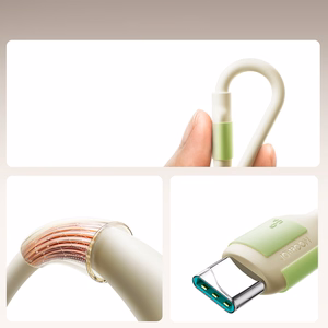 Joyroom S-A53 USB-A - Type-C-C 3A greito įkrovimo kabelis
