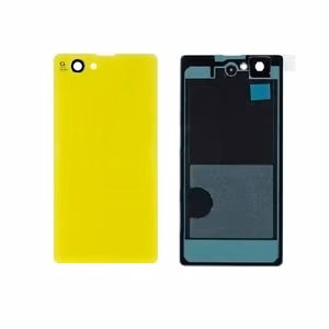 Back cover for Sony D5503 Z1 Compact yellow HQ