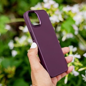 Satin dėklas telefonui Xiaomi Redmi Note 13 5G burgundiškas