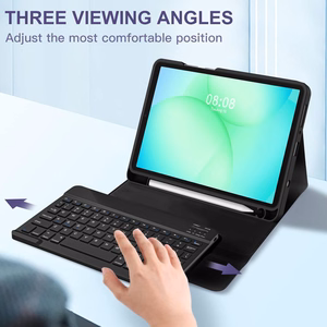 Tech-Protect SC Pen Чехол для Samsung Galaxy Tab A9 / A11 8.7 X110 / X115 / X133 / X135 - чёрный