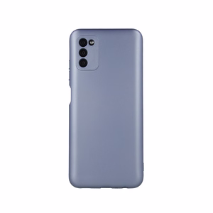 Metalinis dėklas telefonui Samsung Galaxy A25 5G (global) šviesiai mėlynas