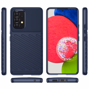 Thunder Case гибкий бронированный чехол для Samsung Galaxy A53 5G синий