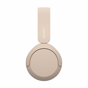 Sony WH-CH520 ausinės belaidės galvos juosta skambučiams/muzikai USB Type-C Bluetooth su įkrovimo stovu kreminės