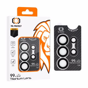 Закалённое стекло Tel Protect Titanium Lens 99% AR Aramid Series на камеру для Samsung Galaxy S25 Ultra (линз 5 шт.)