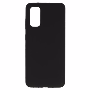 Dėklas silikoninis Lite telefonui Samsung Galaxy S20 juodas