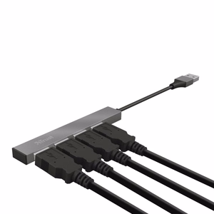 Trust Halyx – USB 2.0-концентратор, 480 Мбит/с, алюминиевый